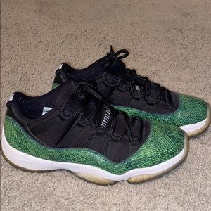 Jordan Retro 11 Low Snakeskin